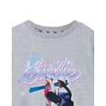 thumbnail image 3 of Barbie T-Shirt Gris à Manches Courtes pour Filles, 3 of 7