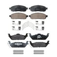 thumbnail image 5 of Detroit Axle - Brake Pads for 2004 2005 2006 2007 2008 Ford F-150 Lincoln Mark LT, Ceramic Brake Pads w/Hardware Front & Rear Replacement Brakes Pads Set, 5 of 7