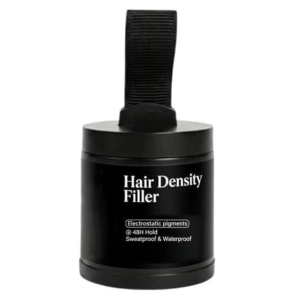 Giftesty Unisex Black Hair Powder, Water & Sweat Resistant, Natural Adds Texture & Volume,Strong Hold for Hair Styling Touch-Ups
