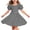 Black, variant on QSXADF Girls' Summer Casual Dress Sundress Children's Round Neck Sleeve Short Sleeved Dress Classic Back Girl Summer Dress Summer Outfits
