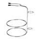 thumbnail image 4 of Soidarity Estante de almacenamiento Soporte para tazones Soporte para cepillos Artesanía de hierro de larga duración Tamaño compacto Type2 NO2, 4 of 6