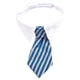 thumbnail image 5 of Corbata para mascotas Greeniant Collar decoración azul gris rayas L39.5cm 2Conjunto, 5 of 6