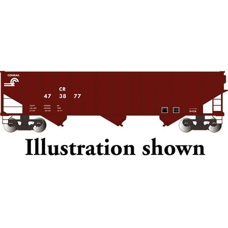 - Bachmann HO Scale Train 100-Ton Hopper Conrail 18708