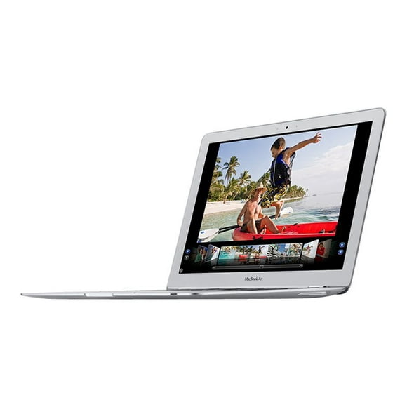 Refurbished Apple MacBook Air 13.3-inch 1.7GHz Intel Core i5 4GB RAM MacOS 128GB SSD USA Essentials Bluetooth/Wireless Airbuds,Black Case,Wireless Mouse By Certified 2 Day Express(Refurbished)