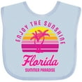 thumbnail image 3 of Inktastic Enjoy the Sunshine Florida Summer Paradise Boys or Girls Baby Bib, 3 of 4