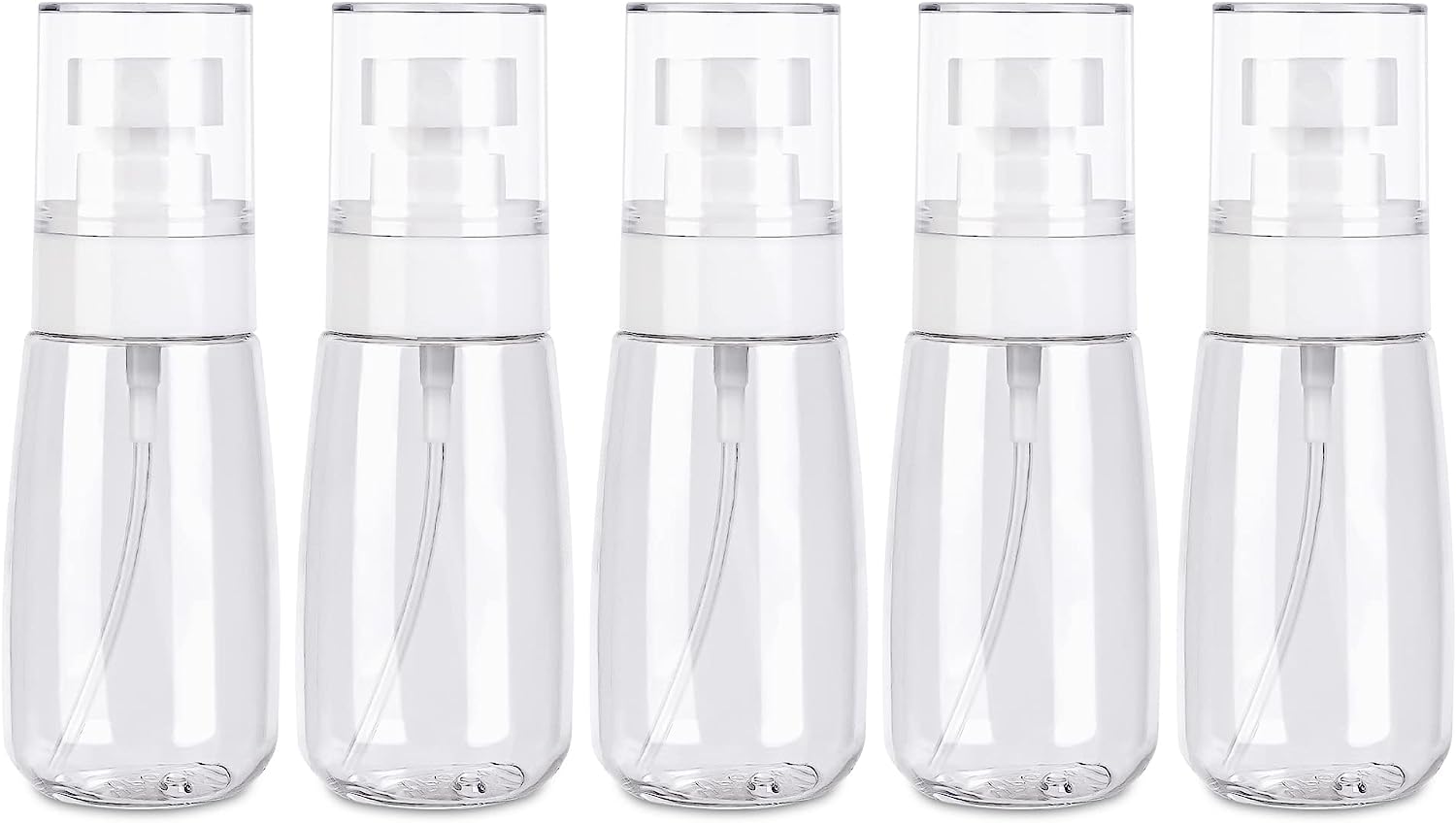 Fine Mist Small Spray Bottles 5 Packs 2oz/60ml, Travel Spray Bottle TSA