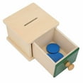 thumbnail image 1 of Diversión Educativa de Madera de Tres Colores Juguete, Caja de Bolas de Madera Infantil, Caja de Bola de Madera para Bebés, Niños para Niños, 1 of 7