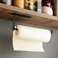 thumbnail image 4 of ZUNTO Paper Towel Holder Under Kitchen Cabinet - Stainless Steel Self Adhesive Paper Towel Rack Fit All Paper Rolls, 4 of 4