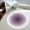 Purple, variant on Round Carpet, Living Room Sofa Coffee Table Bedside Mat, Soundproof Non-Slip Floor Cushion for Bedroom, Comfortable, Easy to Clean and Maintain