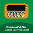 thumbnail image 3 of Premium Nori Sheets for Sushi & Gimbap - Korean Roasted Seaweed Sheets, 20 Full Size Sheets, Pack of 3 - Naturally Salty Sushi Nori with Umami Flavor, 10 Calories, No Sugar, 3 of 5