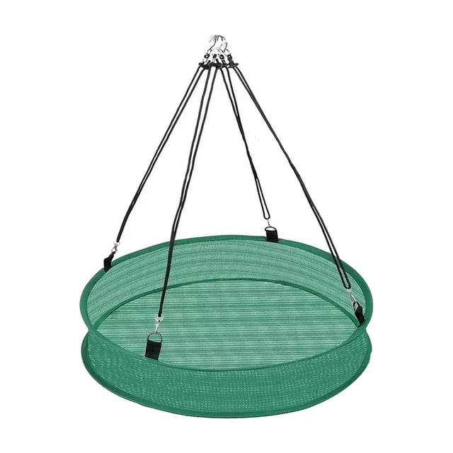 DimyFew Bird Feeder Hanging Bird Feeder Tray for Outdoor Setup Garden Bird Feeding Dish Platform with Hooks Large Capacity Parrot Birdfeeder Suitable for Home Gardens 61cm