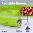 thumbnail image 3 of Cable de Extensión GEARit 30A 125V con Bloqueo Giratorio 7.5 m Verde, 3 of 7
