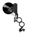 thumbnail image 2 of Maquinilla de afeitar con soporte Manual, doble anillo, sin (negro), 1 ud., 2 of 5