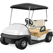 Golf Cart Seat Covers,FANHAN Seat Cover, Heavy Duty Golf Cart Seat Blanket,Travel Sports Cart Seat Cushion Covers for 2-Person Seats Club Car, Golf Cart Accessories. Golf Cart EZGO Seat Covers.