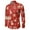 D-Red455, variant on DHFJKG Men's Santa Shirts Christmas Printed Long Sleeve Turndown Collar Comfortable Casual Blouse Autumn Winter Relaxed Fit Versatile Tops