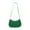 Green, variant on Crossbody Bag 8.07x4.92x2.75in PU Mini Purse Black White Blue Green Small Shoulder Bag Adjustable Strap Lightweight Casual Handbag Essential Everyday Carry Compact Purse​