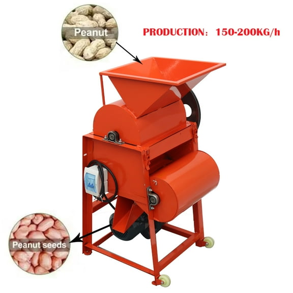 Peanut Sheller Machin Peanut Sheller Peanut Tea Seeds Shelling Machine Farm Peanut Sheller 220V