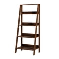 thumbnail image 4 of 55" Wood Ladder Bookcase - Walnut, 4 of 5