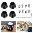 thumbnail image 2 of MasteelfCA 4pcs 3D Printer Accessories Replacement Anti Vibration Rubber Feet Protectors, 2 of 7