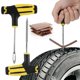 thumbnail image 1 of Car Tire Repair Tools Kit With Rubber Strips Tubeless Tyre Puncture Studding Plug Set For Truck Motorcycle, 1 of 2