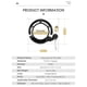 thumbnail image 5 of WEST BIKING MTB Bike Safety Loud Horn Bicicleta Manillar Ring Bell Negro Sywqhk Accesorios para bicicletas, 5 of 7