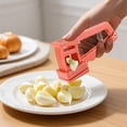 thumbnail image 3 of Garlic Press1 | Purpose Garlic Slicer And Manual Slicing Device For And Slicing Garlic For Kitchen Use | Mini Garlic Slicer -Functional Slicer with - Handle Garlic Grinder Handheld Garlic Squeezer, 3 of 5