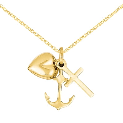 Cross Anchor Heart