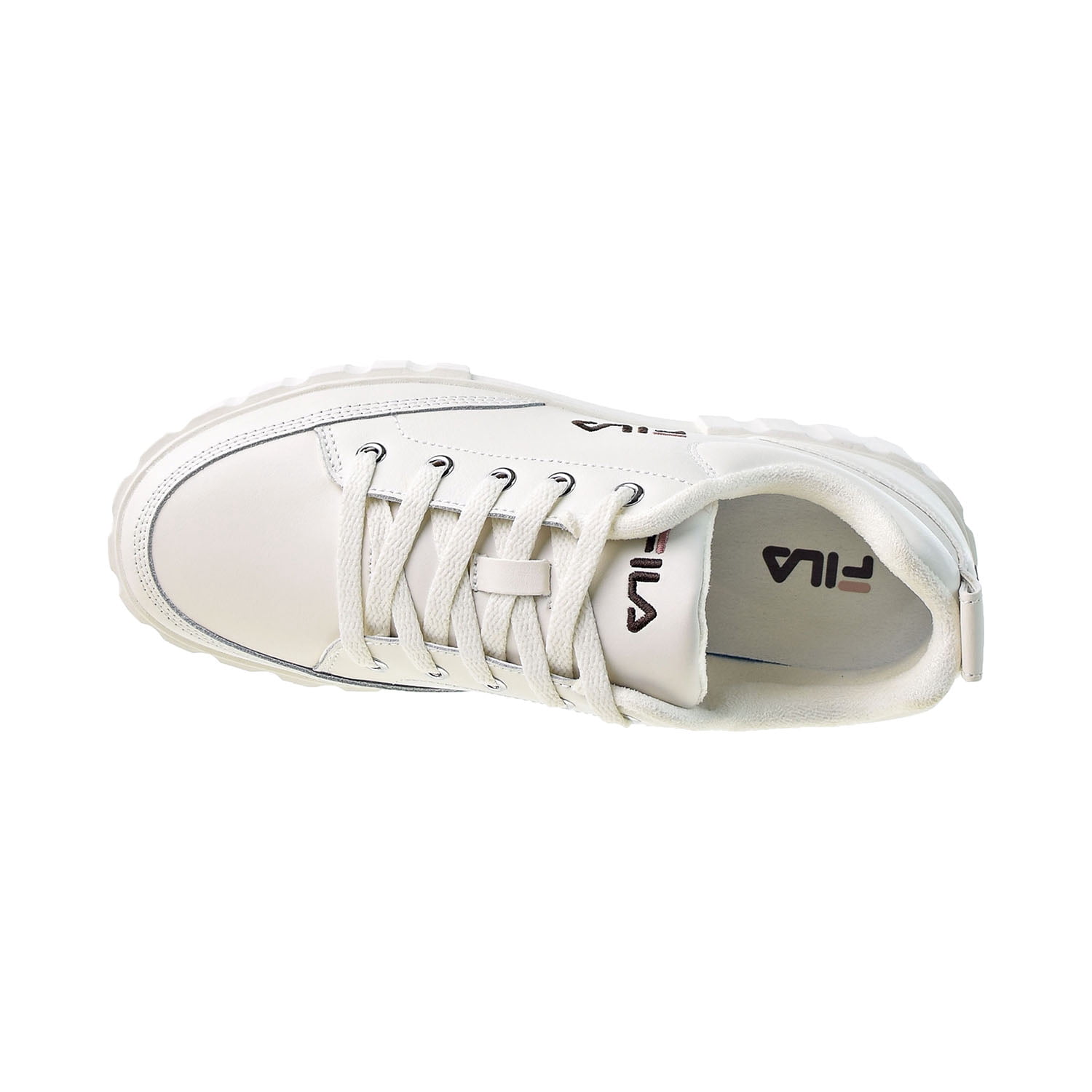 Womens Fila Sandblast Platform Athletic Shoe Safety Yellow
