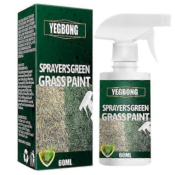 Green Grass Paint Spray Long Lasting Grass Color Improve Spotty Dormant Yellowing Grass-yuhao