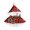 Snow Tree, variant on Small Dog Christmas Costume Hoodie, Cat Pet Santa Cape Outfit with Hat, Soft and Thick Polar Fleece Cat Xmas Cloak Clothes for Cats and Small Dogs Holiday Cosplay Party Red Tree S