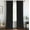 Black, variant on Linen Blackout Curtains for Bedroom 108 Inches Long, Back Tab/Rod Pocket Living Room Drapes, Thermal Insulated Blackout Curtains 2 Panels Set, 50" W x 108" L, Black