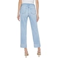 thumbnail image 2 of L’AGENCE womens  Maribel Cuffed Jean, 32, Blue, 2 of 3