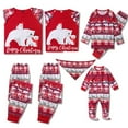 thumbnail image 3 of SYNPOS Family Matching Pajama Sets Cute Polar Bear Sleepwear Christmas Clothes Nighty, 3 of 13