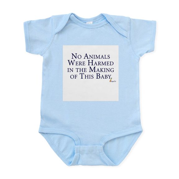 CafePress - No Animals Were Harmed Onesie - Baby Light Bodysuit, Size Newborn - 24 Months