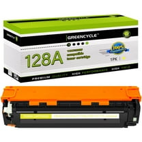 greencycle Compatible Toner Cartridge Replacement for HP 128A CE322A to use in LaserJet Pro CM1415fn CM1415fnw CP1525nw Color MFP Series Printer - 1 Pack CE322A, Yellow