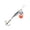 Black, variant on Win s Way Spinnerbait Fishing Lure, 360° Rotating Metal Spoon for Bass Trout