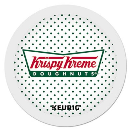 1PKKrispy Kreme Doughnuts Classic Coffee KCups, Medium Roast, 24/Box