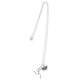 thumbnail image 5 of QUMIIRITY Collar Con Colgante Deportivo De Metal Plateado Para Runners Con Cadena Ajustable, 5 of 8