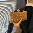 thumbnail image 2 of Bolso Bandolera Brillante Noche Con Joyas Fiesta Boda Diamantes Imitación para Mujer, 2 of 9