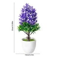 thumbnail image 3 of Simulation Flower Bouquet Living Room Table Flower Arrangement Flower Decoration Vase Potted, 3 of 6
