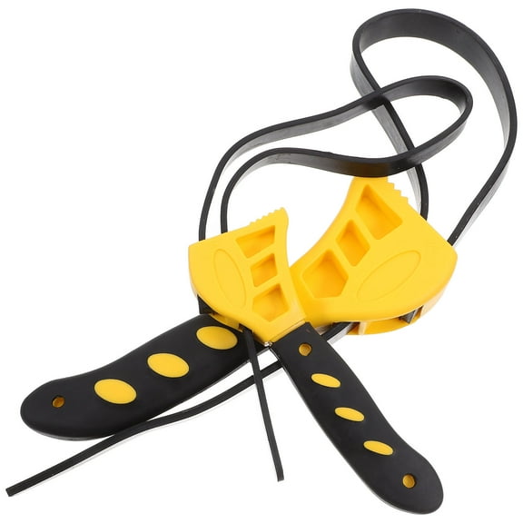 Raindrops 2pcs Strap Wrenches Plumbing Wrench Oil Filter Removal Tool Multi-functional Wrench Tool