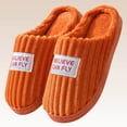 thumbnail image 4 of CHUMUD Slippers for Women, Warm Memory Foam Comfy Plush Slippers with Anti-Skid Rubber Sole Slip On House Shoes Indoor Use, 4 of 5