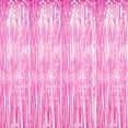 thumbnail image 5 of SUTENGDA 2/3 Pcs Rideau Frange en Feuille Rideau de Porte Métallique Guirlande Photo Toile de Fond Décoration de Fête Mariage 3ftx8ft, 5 of 5