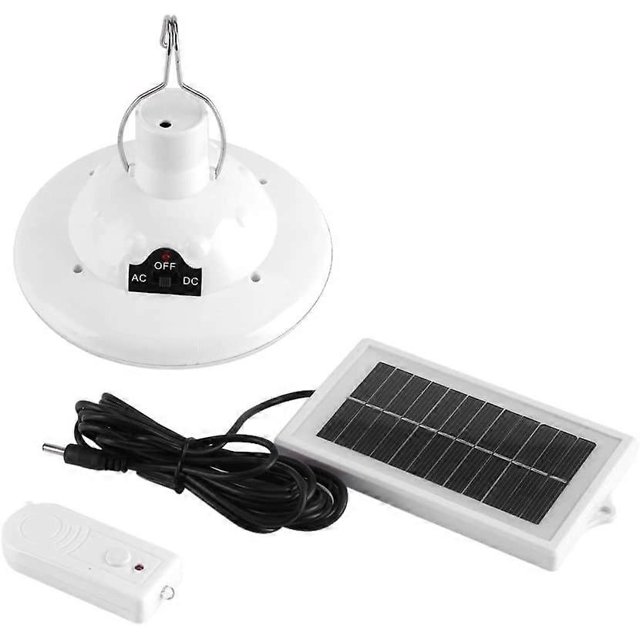 KAIYANG Bombilla colgante para tienda de campaña con energía solar, luz para acampar al aire libre con control remoto