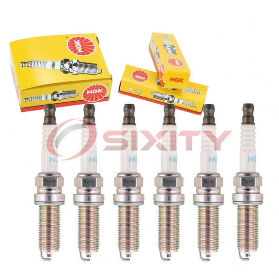 6 pc NGK 93961 Standard Spark Plugs for Ignition Wire Secondary