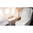 thumbnail image 5 of Disposable Airplane and Public Seat Covers (6 pack) - Individually Wrapped Travel Ready Protector Covers seats in Planes, Restaurants, Public Transportation, and More! - Great for Holiday Travel, 5 of 5