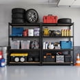 thumbnail image 6 of TrumanPick Storage Shelves 4 Tier 40"W×20"D×59"H Metal Heavy Duty Garage Storage Rack Utility Shelving Unit Adjustable for Kitchen Pantry Warehouse, 6 of 8