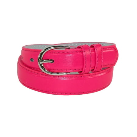 Kid's Leather 1 inch Basic Dress Belt