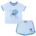 thumbnail image 1 of Conjunto de Remera y Shorts para Niñas Disney Lilo y Stitch Azul, 1 of 8