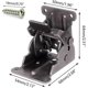 thumbnail image 2 of Paquete de 4 soportes plegables, soporte de extensión de bloqueo Bisagra de autobloqueo plegable - dontodent Kuyhfg Sin marca, 2 of 5